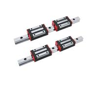 Guía deslizante lineal en miniatura de alta precis Juego de 2 guías lineales cuadradas HGH20CA + extremo de husillo de bolas SFU1605 + soporte de tuerca + acoplamiento(HR20-1000 1605-1065)