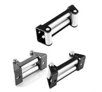 Guía direccional de rodillo de cable de cabrestante 4 para sistemas de cabrestante para Jeep Truck Car y UTV Winch para uso en exteriores (6 pulgadas)
