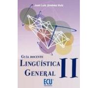 guia docente linguistica general ii