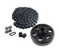 Guia Embrague Sets para embrague para coche Embrague centrífugo con eje de 3/4" y piñón de cadena de 35 dientes y 12 dientes, apto para mini karts.