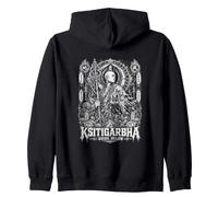 Guía Ksitigarbha Debajo del Monje Budista del inframundo Sudadera con Capucha