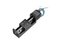 Guía lineal, Carril Lineal Motorizado Tipo T, Mini Mesa Deslizante CNC, Motor De Eje XYZ, Guía, Corredera, 50-300mm(50mm Stroke,2mm pitch)