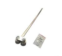 Guía lineal de 50 cm para carpinteros que utilizan sierras circulares para lograr cortes alineados y repetibles (B)