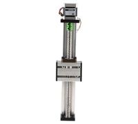 Guía lineal de husillo de bola de eje único con carrera de 200 mm, mesa deslizante CNC con motor de 42, etapa deslizante de aleación de aluminio de alta precisión para la industria (Tornillo 1610