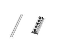 Guía lineal de núcleo doble eje integrada SGR20N, la longitud es 150-1150mm + combinación riel deslizante rueda SGB20N-3/4/5(Green,1100MM)