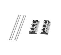 Guía lineal de núcleo doble eje integrada SGR20N, la longitud es 150-1150mm + combinación riel deslizante rueda SGB20N-3/4/5(Gold,800MM)