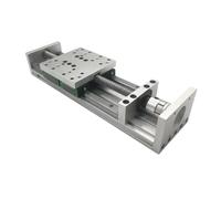 Guía lineal doble con soporte servo de 100 mm de ancho y 80 mm, corredera resistente SFU1605/1610, husillo de bolas de 50-1200 mm, eje XYZ, 4 unidades HGR15(SFU1610-350mm Stroke)