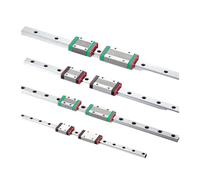 Guía lineal en miniatura, Kit de cojinete deslizante de riel de guía lineal MGN9H 100-1000 mm(800mm)