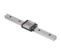 Guía lineal en miniatura MGN15, carril deslizante de movimiento lineal con rodamiento de acero de baja fricción, deslizamiento lineal de precisión para impresora 3D CNC, brazo (200 mm)