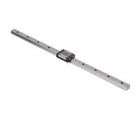 Guía lineal en miniatura MGN15, carril deslizante de movimiento lineal con rodamiento de acero de baja fricción, deslizamiento lineal de precisión para impresora 3D CNC, brazo (400 mm)