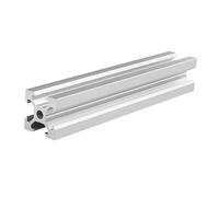 Guía lineal extruida de aluminio anodizado plateado estándar europeo, ranura en V, 100 mm-550 mm, 2020 unidades(100mm)