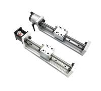 Guía lineal Mesa Deslizante eléctrica o Manual SFU1605/1610 tornillo de bola 50-1200mm actuador lineal eje XYZ soporte Nema 23/60mm(SFU1610-250mm Stroke)