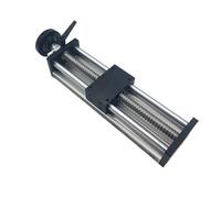Guía lineal, mesa deslizante manual, carrera de 100 a 300 mm, husillo de bolas SFU1204/1605/1610, volante, etapa lineal, sierra de mesa CNC(SFU1605,150MM Stroke)