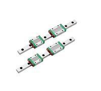 guía lineal MGN7 MGN9 MGN12 MGN15 100 200 300 400 500mm + MGN9H MGN12H MGN15H MGN9C MGN12C MGN15C carro impresora 3D(MGN15H,300mm)