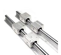 Guía lineal profesional SBR12 de 12 mm longitud, 400 mm-1150, con 2 rodamientos lineales SBR12UU CNC for fresadora(Sbr20uu,400mm)