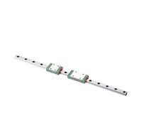 Guía lineal, riel guía deslizante lineal 1 riel lineal en miniatura MGN9C L de 100 mm a 1000 mm + 2 bloques de guía lineal(700mm)