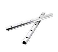 Guía lineal, riel guía deslizante lineal 2 guías lineales CNC HGR15 de 1000 a 2000 mm con cubierta antipolvo verde for grabado enrutador(1150mm)