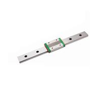 Guía lineal, riel guía deslizante lineal Guías lineales en miniatura MGN9 de 100 mm a 550 mm + carro deslizante MGN9H(Only slider)