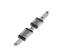 Guía lineal, riel guía deslizante lineal Pieza de impresora deslizante de riel lineal negro MGN9H L de 100 mm a 800 mm(500mm)