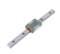 Guía lineal, riel guía deslizante lineal Riel lineal en miniatura MGN15 de 100, 300 y 1000 mm, 1 guía lineal MGN15 + 1 carro MGN15C, piezas de impresora 3D(150mm)