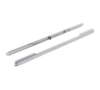 Guia mesa extensible basic h47 1150mm bidi con freno 2 tableros x 400mm. carga 90kg.
