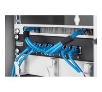 Guía para cable Digitus 254 mm (10") Gris Acero