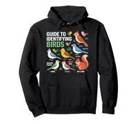 Guía para identificar aves Funny Nature Squirrel Sudadera con Capucha