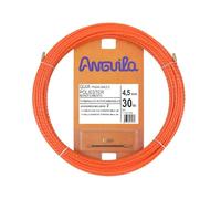 Guia Pasacables Anguila 71450030 MAX 4,5mm Triple Trenzado.30mt Naranja