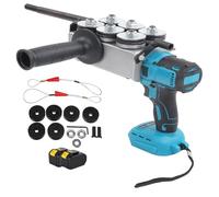 Guía pasacables Profesional,Máquina roscado Electricista Completamente automática Enhebrador batería Litio Máquina roscado Alambre eléctrico,Velocidad 40 m/min,2*battery