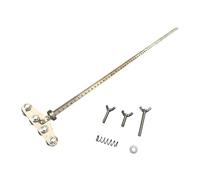 Guía permanente de 3 mm 201 inoxidable King para medición precisa en carpintería y aplicaciones de corte de madera, guía mejorada, transportable contra la curvatura profesional