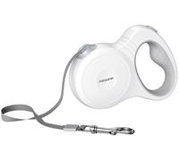 Guía Retráctil Automática para Perros 5m (Blanca) - PETSUPER