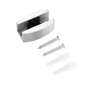 Guía Suelo Puerta Corredera Acero Inoxidable 304 Ajustable 8-14 mm para Mamparas Ducha, Vidrio Templado y Paredes Cristal