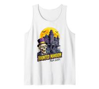 Guía turística de la mansión embrujada de Halloween Carneval Fasching Camiseta sin Mangas