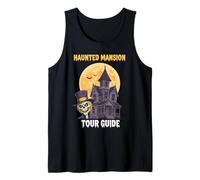 Guía turística de la mansión embrujada de Halloween Carneval Fasching Camiseta sin Mangas