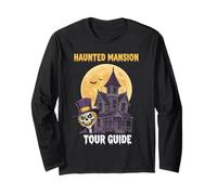 Guía turística de la mansión embrujada de Halloween Carneval Fasching Manga Larga