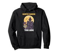 Guía turística de la mansión embrujada de Halloween Carneval Fasching Sudadera con Capucha