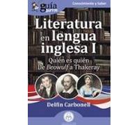 Guíaburros: Literatura En Lengua Inglesa I