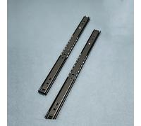 Guías Con Rodamiento De Bolas De 1 Par, Rieles Deslizantes For Cajones, Silenciosas Y Sin Ruido, Fáciles De Instalar, Utilizadas En La Fabricación De Maquinaria(45cm)