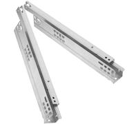 Guias Correderas Para Cajones 2 piezas de correderas ocultas for cajones, rieles silenciosos, inferiores, deslizamiento