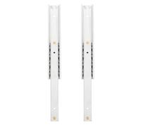 Guias Correderas Para Cajones 2pcs Kitchen Sliding Drawers Cupboard Sliders Glides Duty Mini Furniture Miniature Rail Extended Slide For para cajones(15.5X1.6CM)