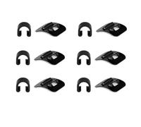 GuíAs De Cable De Bicicleta Clip de tubo de aluminio for bicicleta, adaptador de abrazadera fija, guía de Cable adhesivo, cambio de bicicleta, carcasa de freno, hebilla de tubo(6PCS)