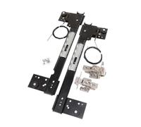 Guías de cojinetes de bolas montadas lateralmente De puertas corredizas de bolsillo acero laminado en frío alta resistencia con bisagras for gabinetes(16inch)