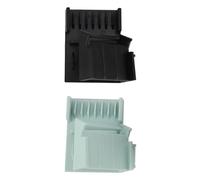 Guías de Combinación de Peinado, Guía de Corte de Cabello, Dientes Redondeados para el Cabello Preciso 2pcs, Guarda de Corte de Cabello Guías de Corte para Cortes de Pelo y Detalles