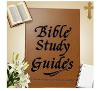 Guías de estudio bíblico, guía de estudio bíblico de 66 páginas, herramienta completa de estudio de las Escrituras con indicaciones, cuadernos de oración basados en creencias religiosas, regalo de fe