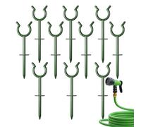 Guías de manguera de riego para jardín, 100 piezas, soporte de protección
