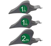 CR8GR8 Protectores para cortapelos, 3 unidades, incluye n.º 10, n.º 12, n.º 16, se adapta a la mayoría de cortadoras Wahl, 1.5 pulgadas, 1.25 pulgadas y 2 pulgadas, color gris