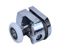 guías de Rodillos para baño, Pack of 4 Sliding Door Rollers 23mm and 25mm(25 Lower Part Big)