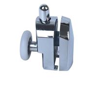 guías de Rodillos para baño, Pack of 4 Sliding Door Rollers 23mm and 25mm(25 Upper Part Big)