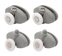 guías de Rodillos para baño, Sliding Shower Door Rollers Diameter 20mm 23mm 25mm Pack of 4 Or 8(4pcs Top,20mm)
