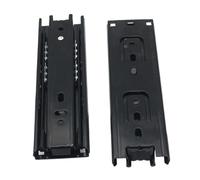 Guías deslizantes para gabinetes de montaje latera 2 correderas for cajones de 6 pulgadas con cojinetes bolas telescópicos, montaje en riel deslizante for, for gabinetes, muebles for el hogar